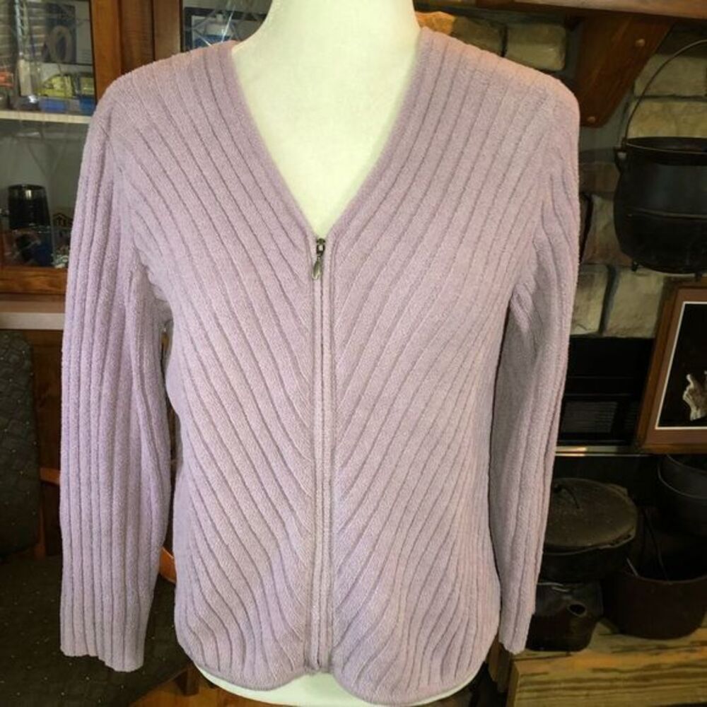 J.Jill size small zip up long sleeve super soft